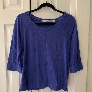 Soft Michael Stars long sleeve, blue/purple!